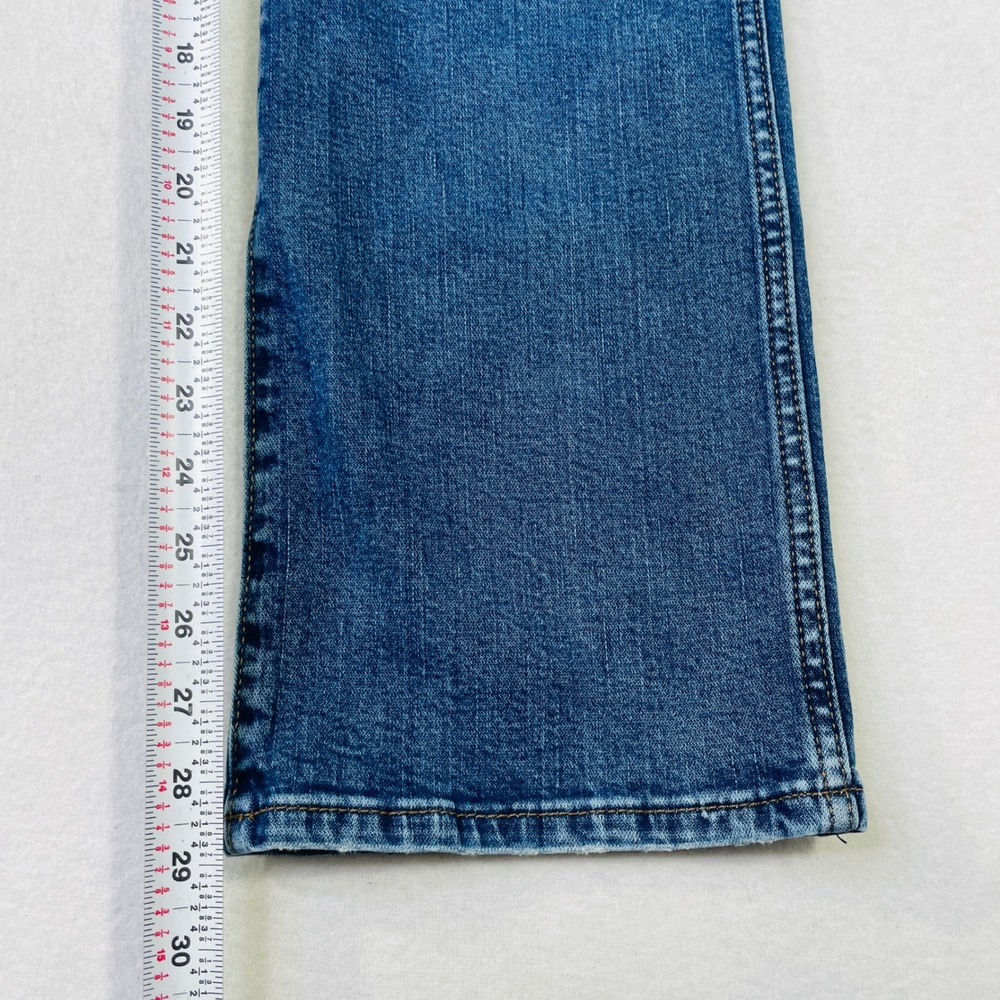 Wrangler Womens Bootcut Jeans Medium Wash Denim Blue 5-Pocket Size 33x29 - Picture 10 of 13